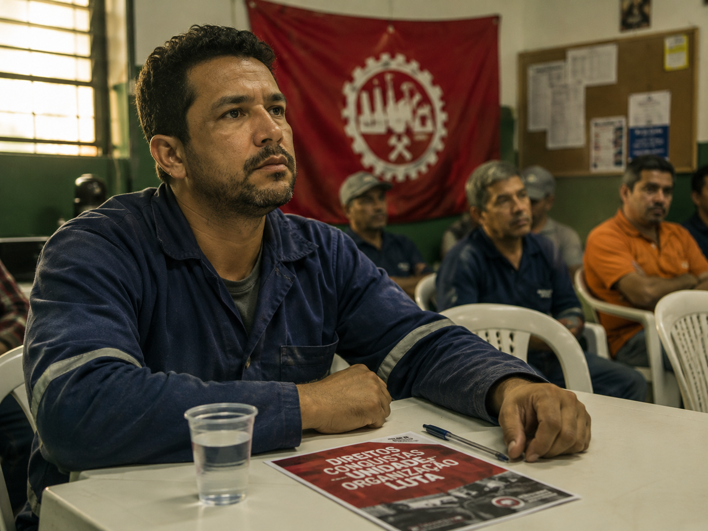 assembleia de trabalhadores metalúrgicos mobilização por isenção de IR na PLR